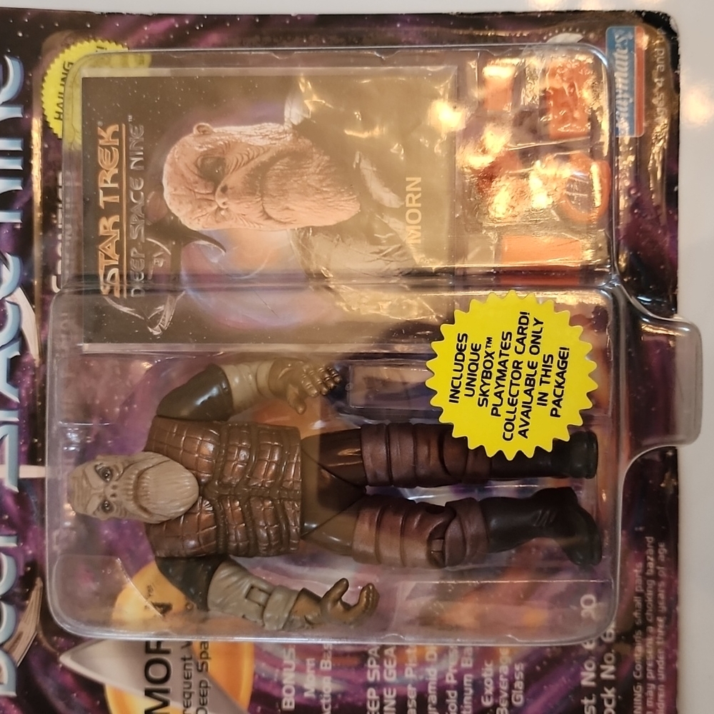 New Vintage 1993 Morn Star Trek Deep Space Nine Action Figure Toy - Picture 3 of 5